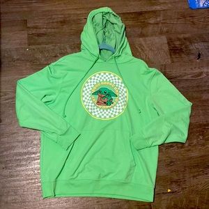 Cute baby Yoda hoodie
